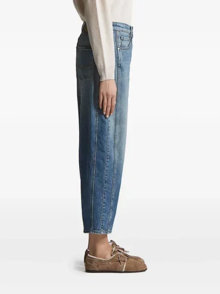 Blugi Peserico cu 5 buzunare albastru