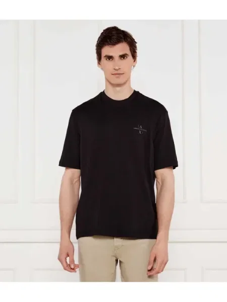 Armani Exchange Tricou negru