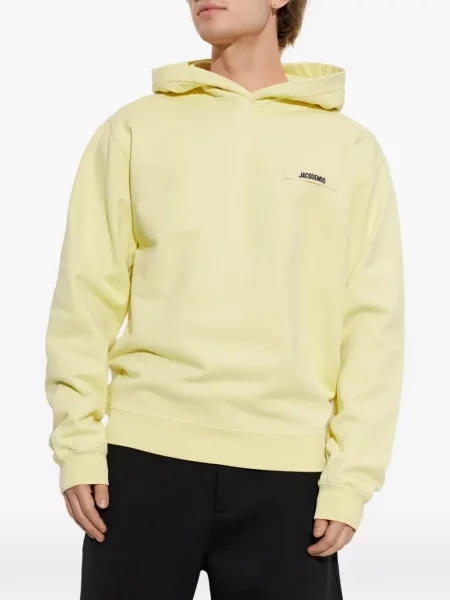 Hanorac cu glugă Jacquemus galben