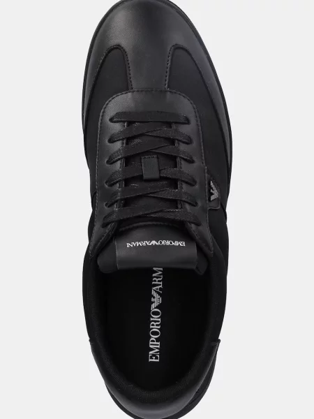 Кроссовки Emporio Armani черные