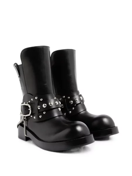 Botine Ann Demeulemeester cu tepi negru