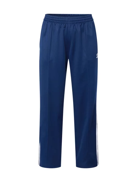 Adidas Teplákové kalhoty adicolor Firebird Tmavomodrá Baggy Fit bílé