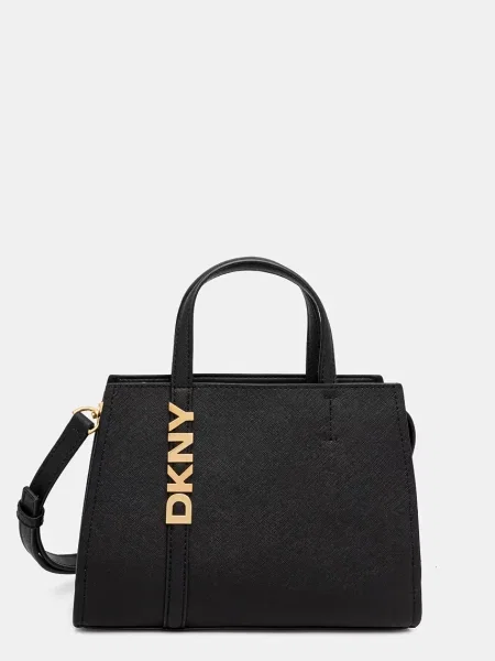 DKNY Geantă crossbody de damă din piele negru