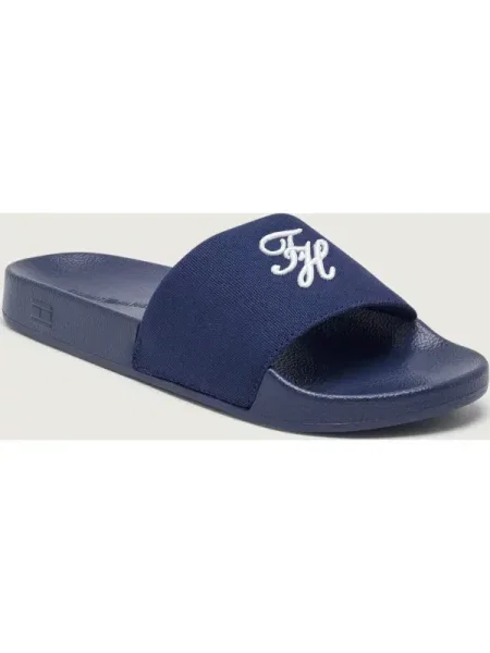 Șlapi Tommy Hilfiger albastru