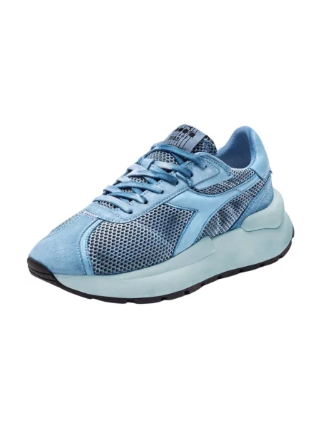 Sneakersy Diadora skórzane niebieskie