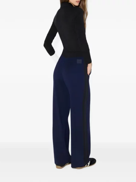 Ușor top Elisabetta Franchi din jerseu negru