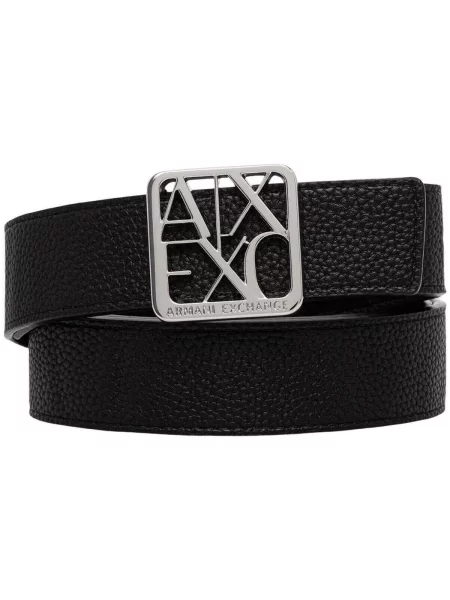 Cu centură curea Armani Exchange negru