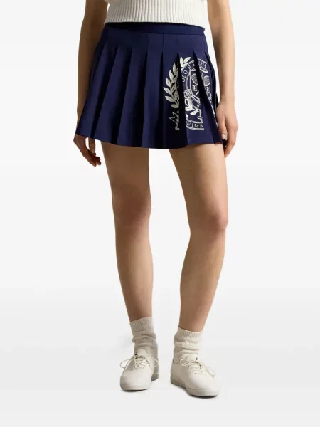 Kožne čarape Polo Ralph Lauren s cvjetnim printom lepršave bijela