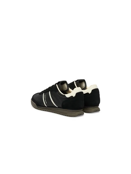 Tommy Jeans Rövid szárú sportcipők / fehér fekete