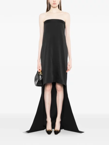 Rochie Tom Ford cu talie înaltă de costum negru