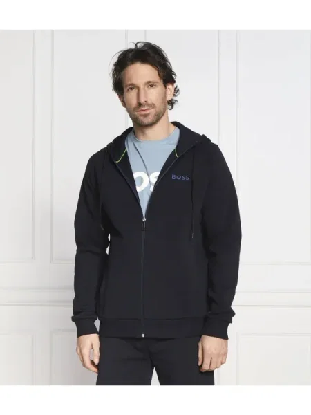 BOSS GREEN Hanorac Saggy verde