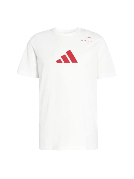 ADIDAS PERFORMANCE Tricou funcțional roșu alb