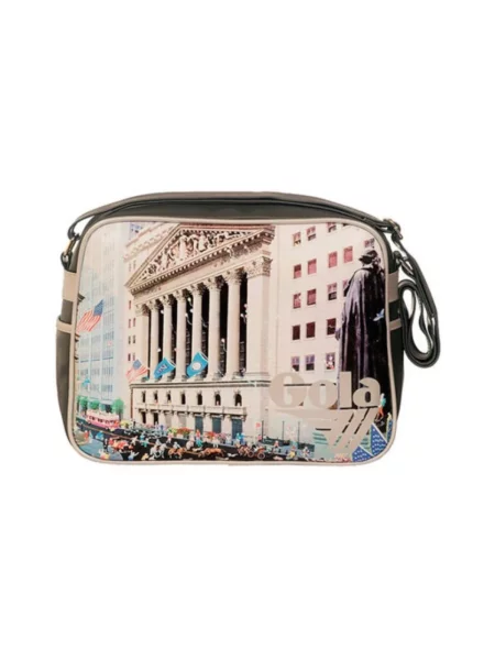 Wielobarwność torebka crossbody Gola na ramiączkach szara