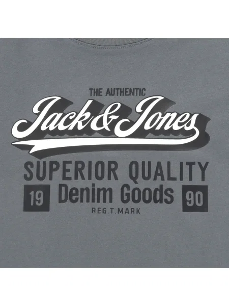Tricou copii Jack & Jones gri