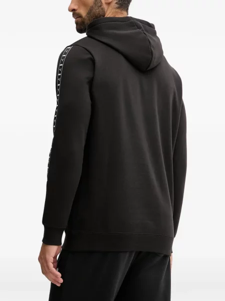 Hanorac cu glugă Puma cu autograf negru