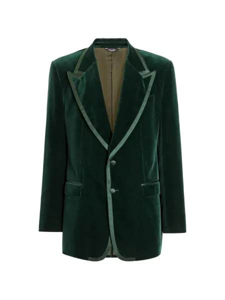 Costum Dolce & Gabbana de catifea verde
