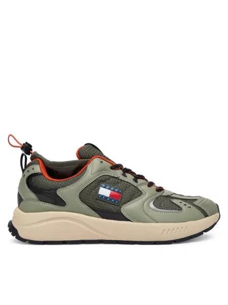 Tommy Jeans Superge Tjm Runner Mix khaki