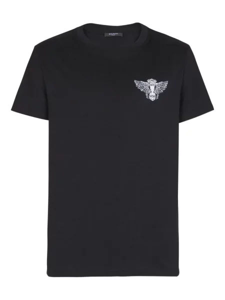 Tricou Balmain cu imagine negru
