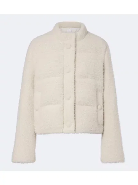 Páperová bunda Moncler biela