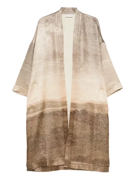 Płaszcz Pierre Louis Mascia z nadrukiem złoty