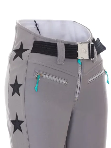 Pantaloni de schi Jetset cu imagine gri