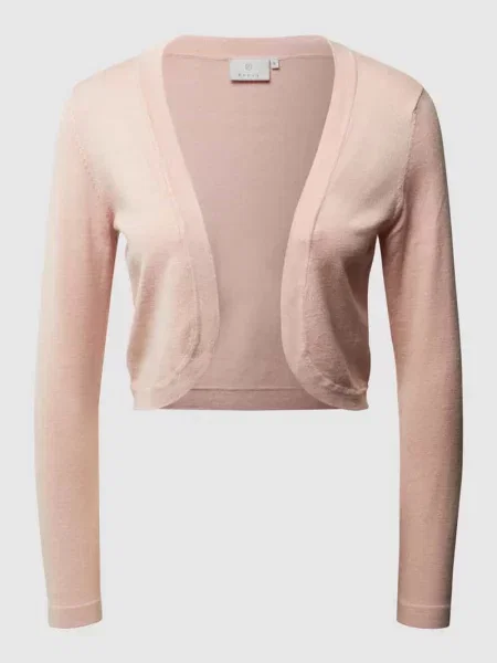 Bolerko z szalowym kołnierzem model ‘ASTRID’ Kaffe różowa