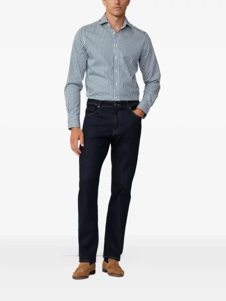 Blugi drepți Hackett London albastru