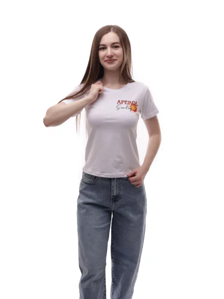 Футболка Look Sweet белая