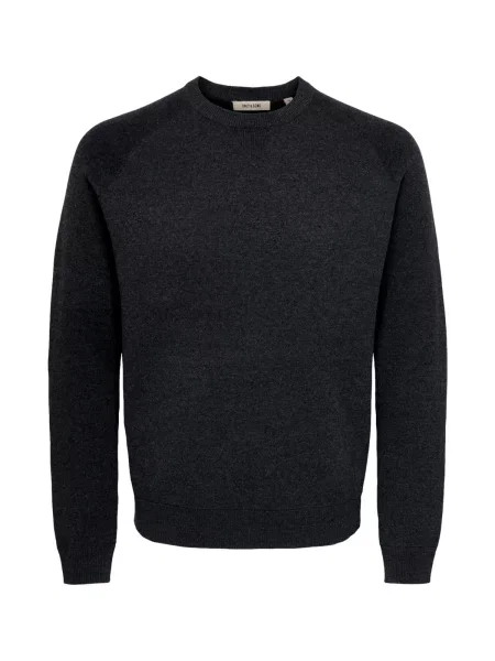Only & Sons Pulover Villas metalic / amestecat gri