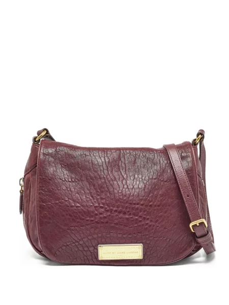 Kožená retro kožená taška Marc Jacobs Vintage červená