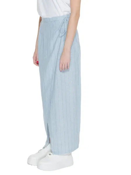 Fusta maxi Vero Moda cu dungi alb