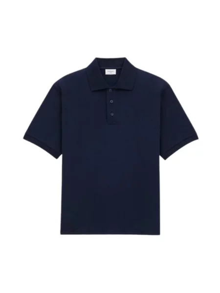 Koszulka polo Saint Laurent niebieska