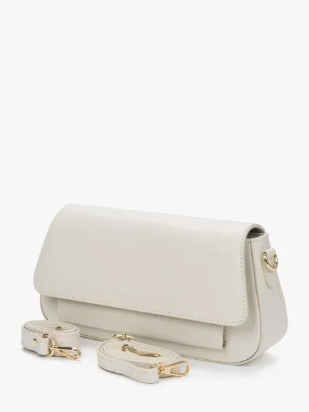 Estro Сумка Молочний Шкіра