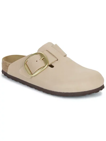 Boty BIRKENSTOCK Boston Big Buckle LENB Sandcastle béžové