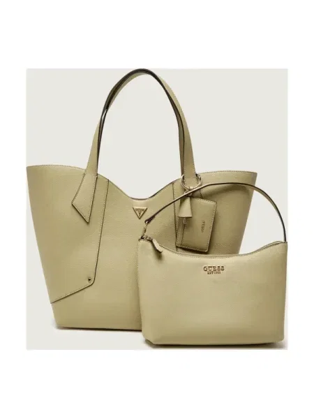 Guess Geantă shopper 2 în 1 DARCY verde