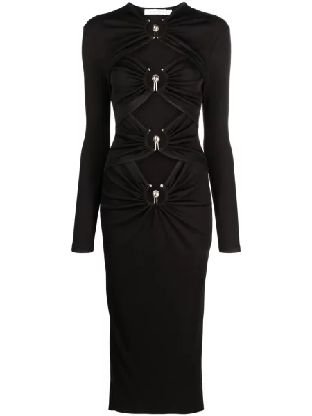 Rochie midi Christopher Esber până la genunchi de costum negru