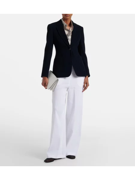 Pantaloni Max Mara de in alb