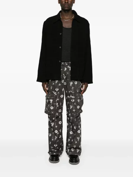 Pantaloni cargo Purple Brand negru