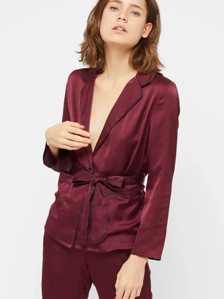 Рубашка Etam бордовая