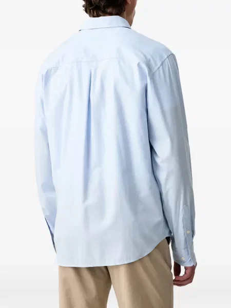 Cămașă Emporio Armani albastru