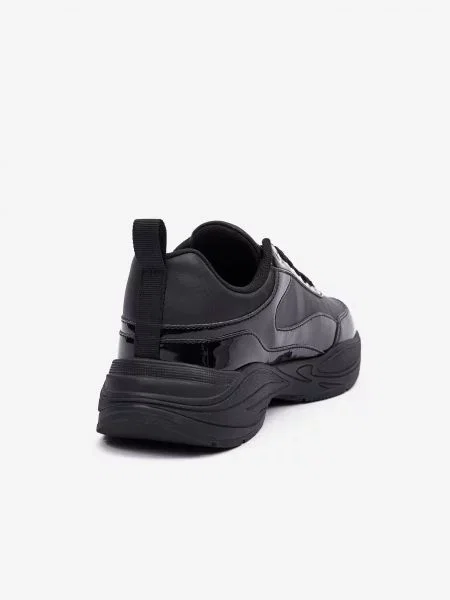Dámske tenisky Tommy Hilfiger Chunky Runner Patent čierne