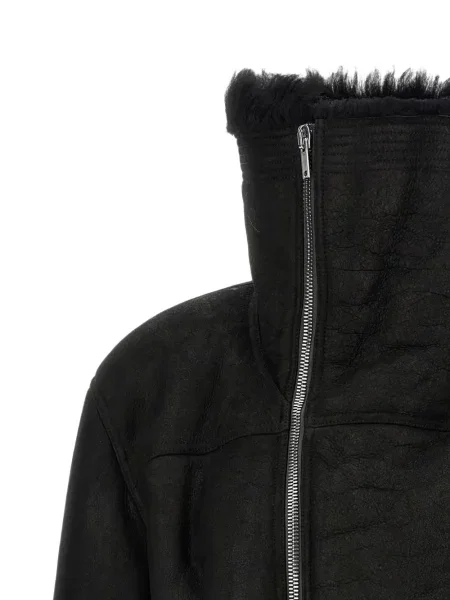 Decupat geacă Rick Owens negru