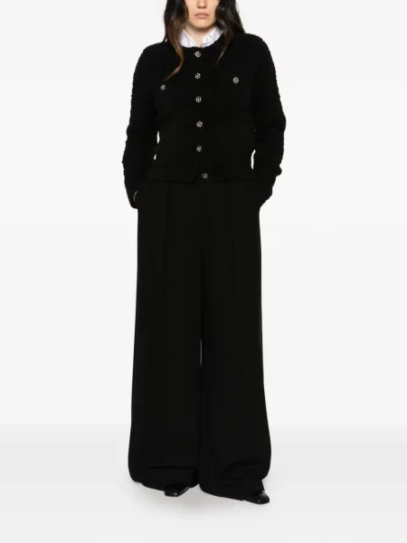 Bouclé pulover Lauren Ralph Lauren negru