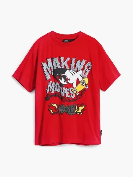 Desigual tričko x Disney červené