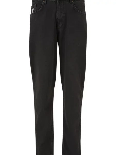 Karl Kani Jeans negru denim alb