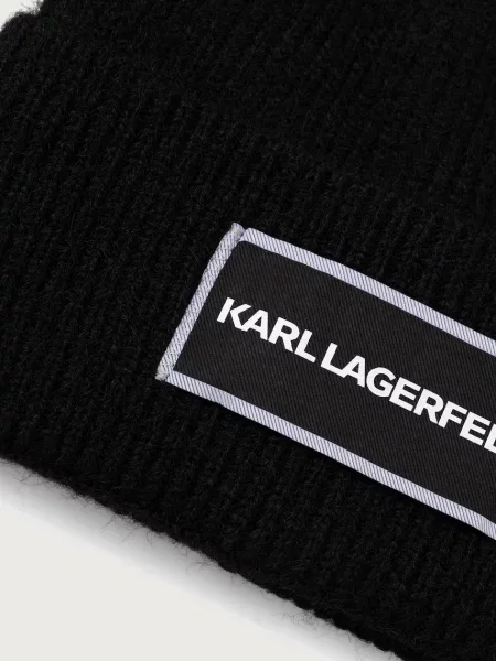 Шерстяная шапка Karl Lagerfeld