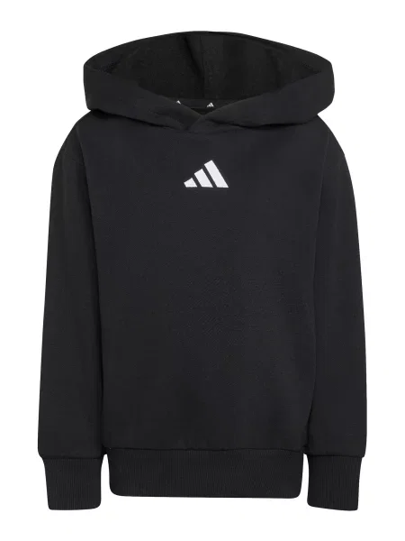 ADIDAS SPORTSWEAR Hanorac sport Essentials negru alb