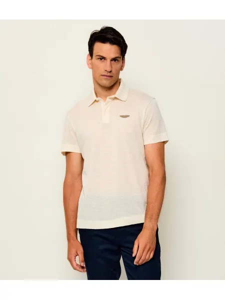 Tricou polo Boss Black negru