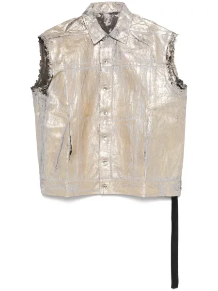 Vestă Rick Owens Drkshdw auriu