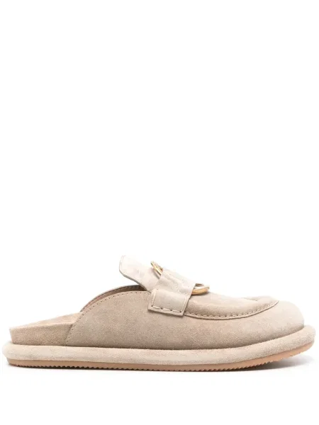 Semišové bačkory Moncler